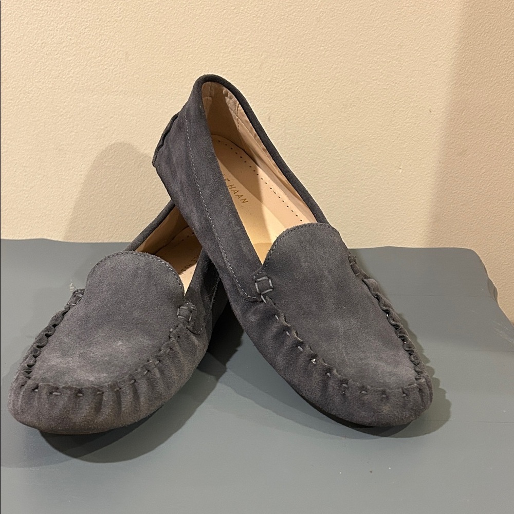 Cole Haan Dark Gray Suede Shoes